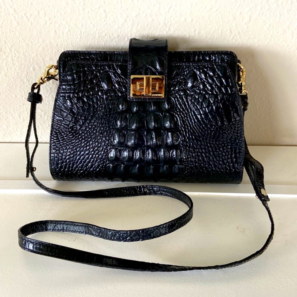 Brahmin Alena Black Melbourne in EUC
